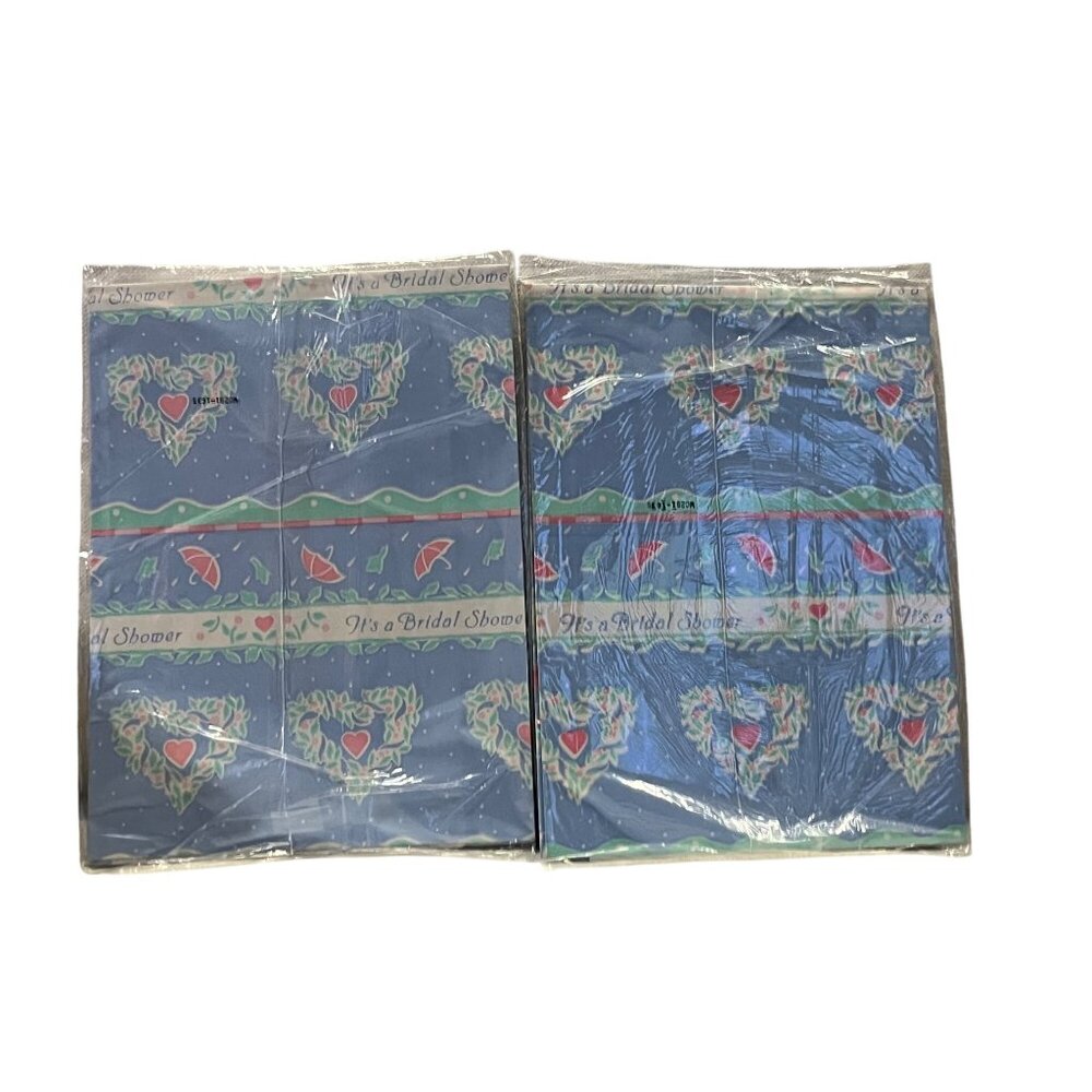 Vintage Celebrations by Gibson Wrapping Paper NEW 2 Packages Bridal Shower - Picture 4 of 5
